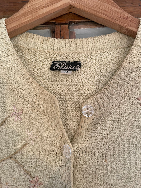 vintage blossom sweater