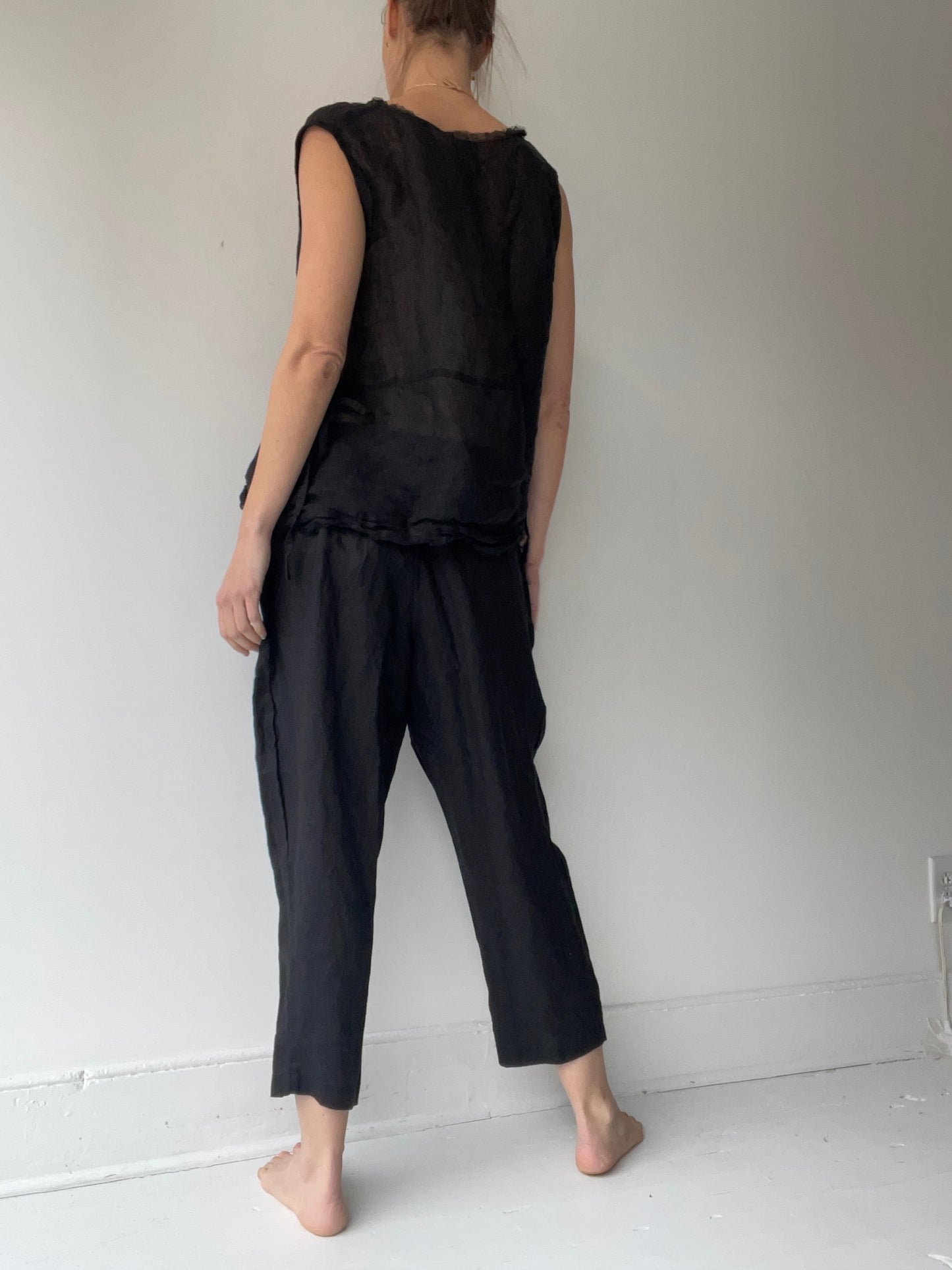 krista larson linen gauze seaside cami