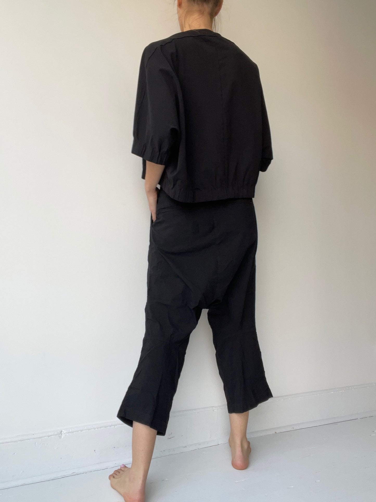 rundholz mainline cropped tee