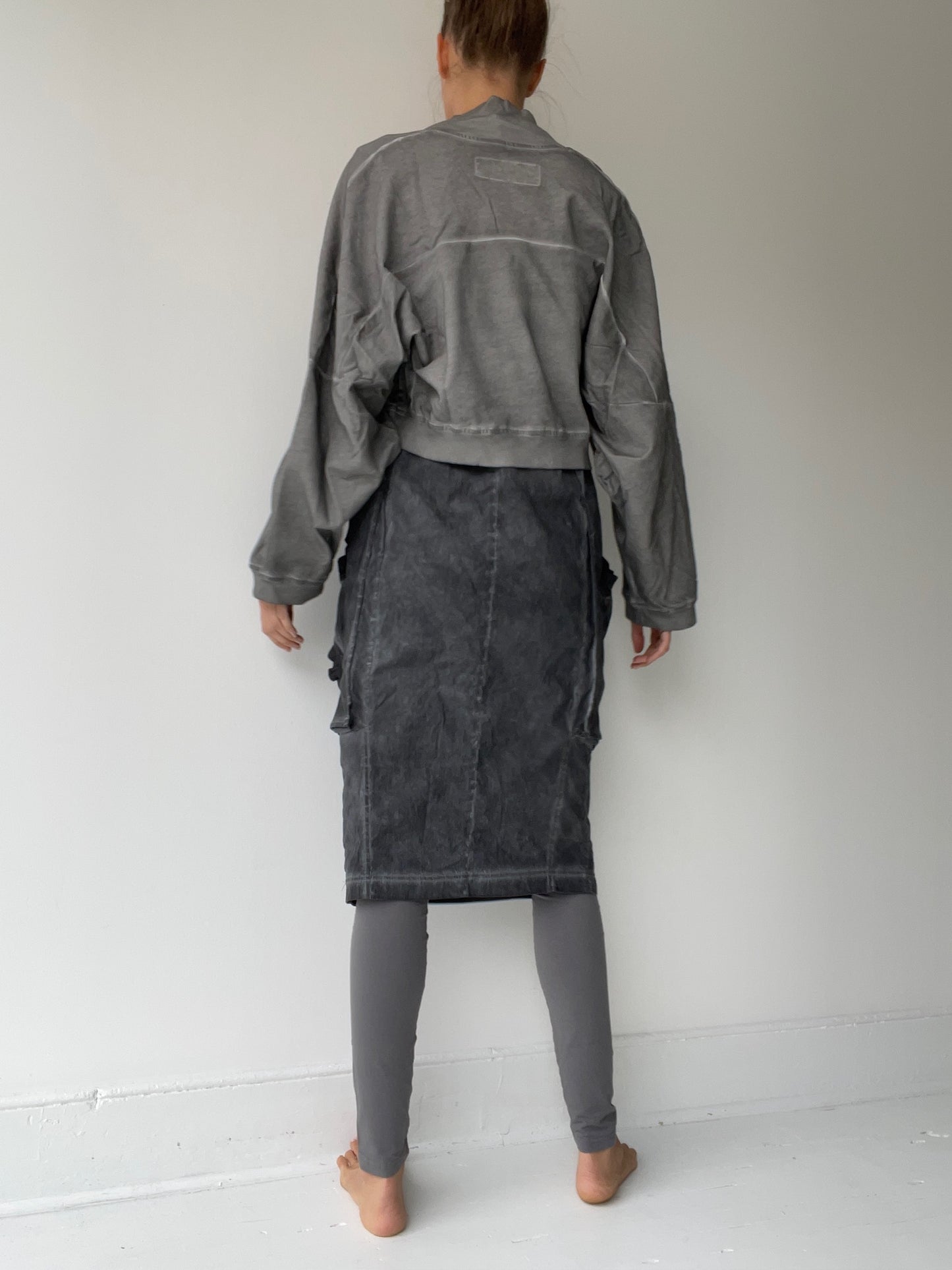 rundholz dip cropped sweatshirt