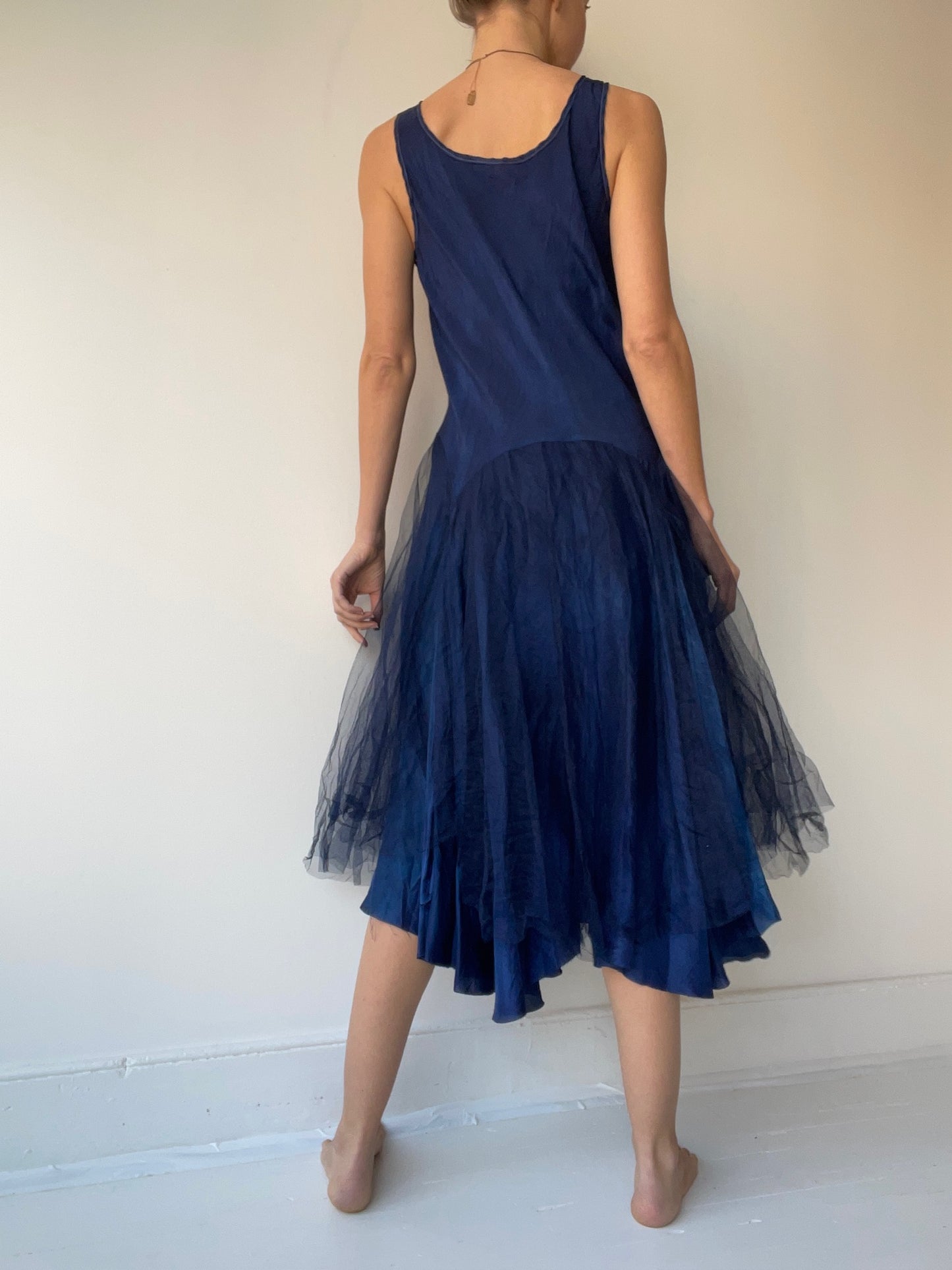 tulle garden dress