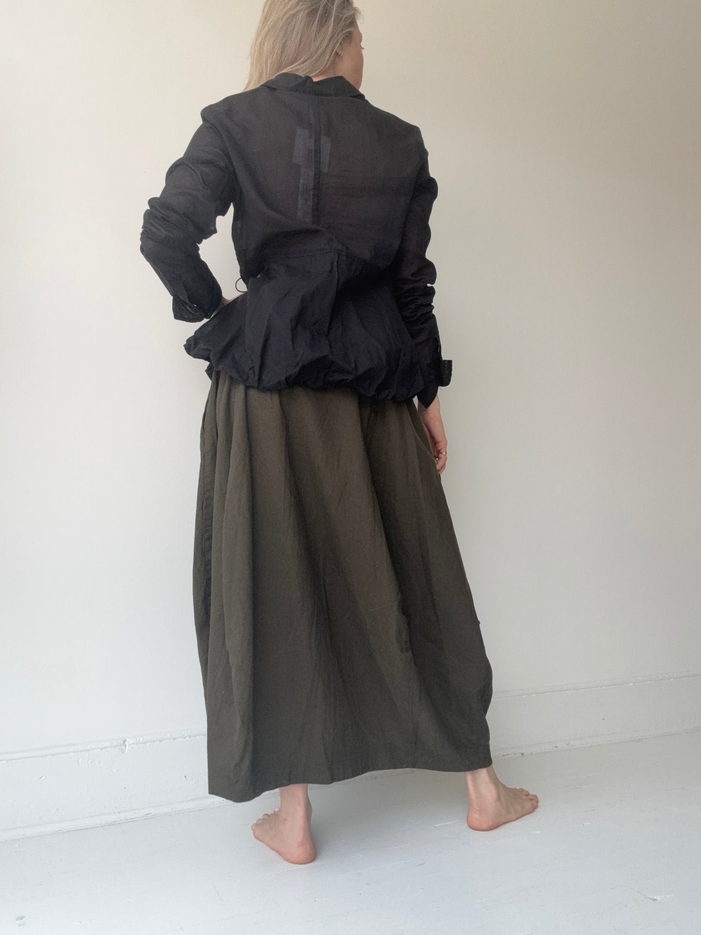 PRELOVED  rundholz dip pocket skirt