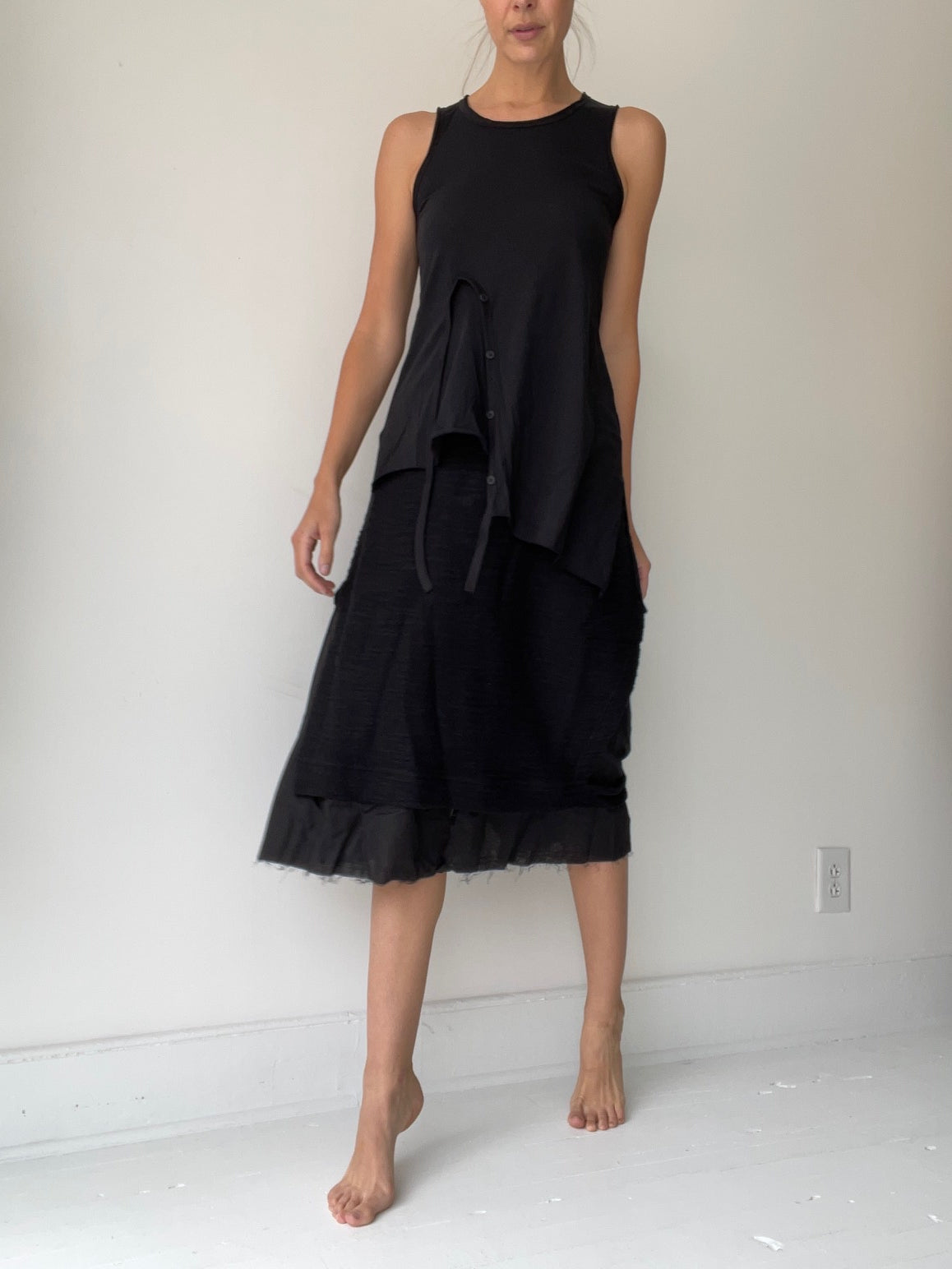 a pal offner button panel tank top