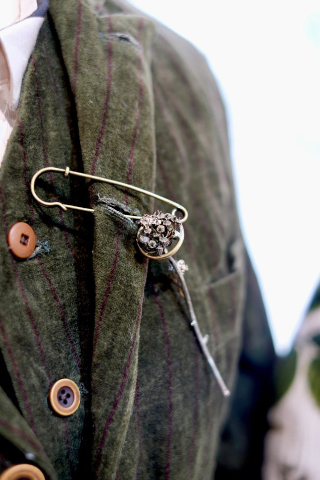 tacet jewelry wild grape pin
