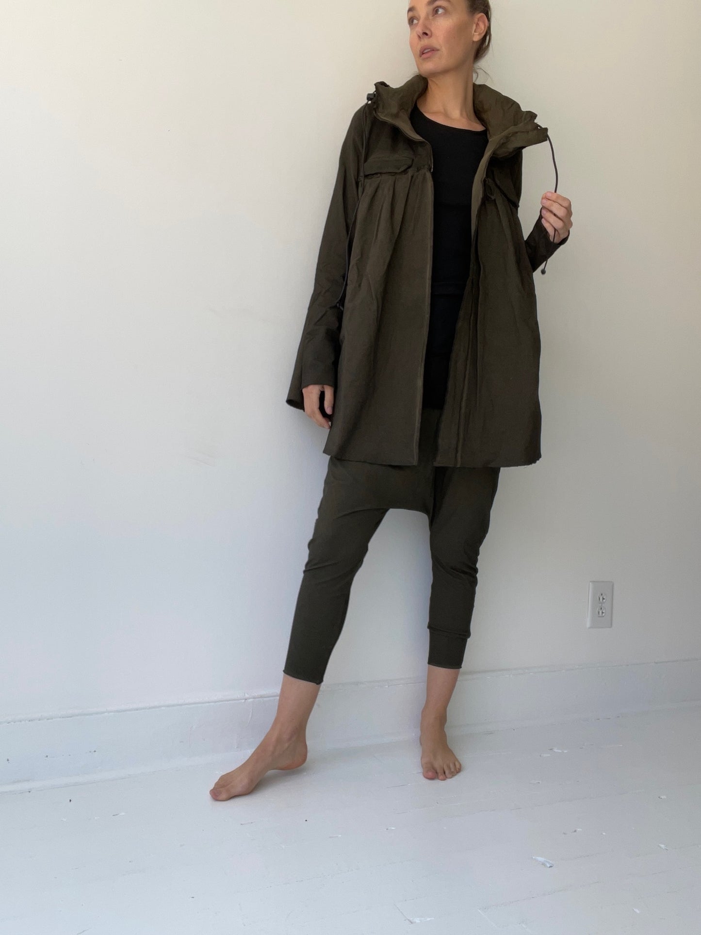 pleat jacket