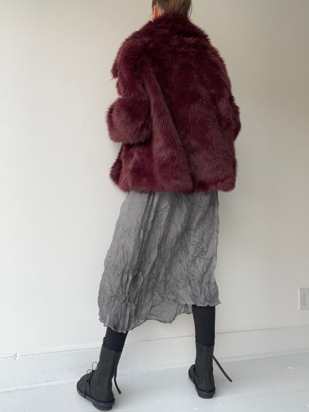 rundholz black label faux fur jacket