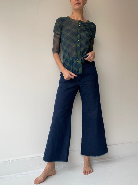 french tulle cardigan