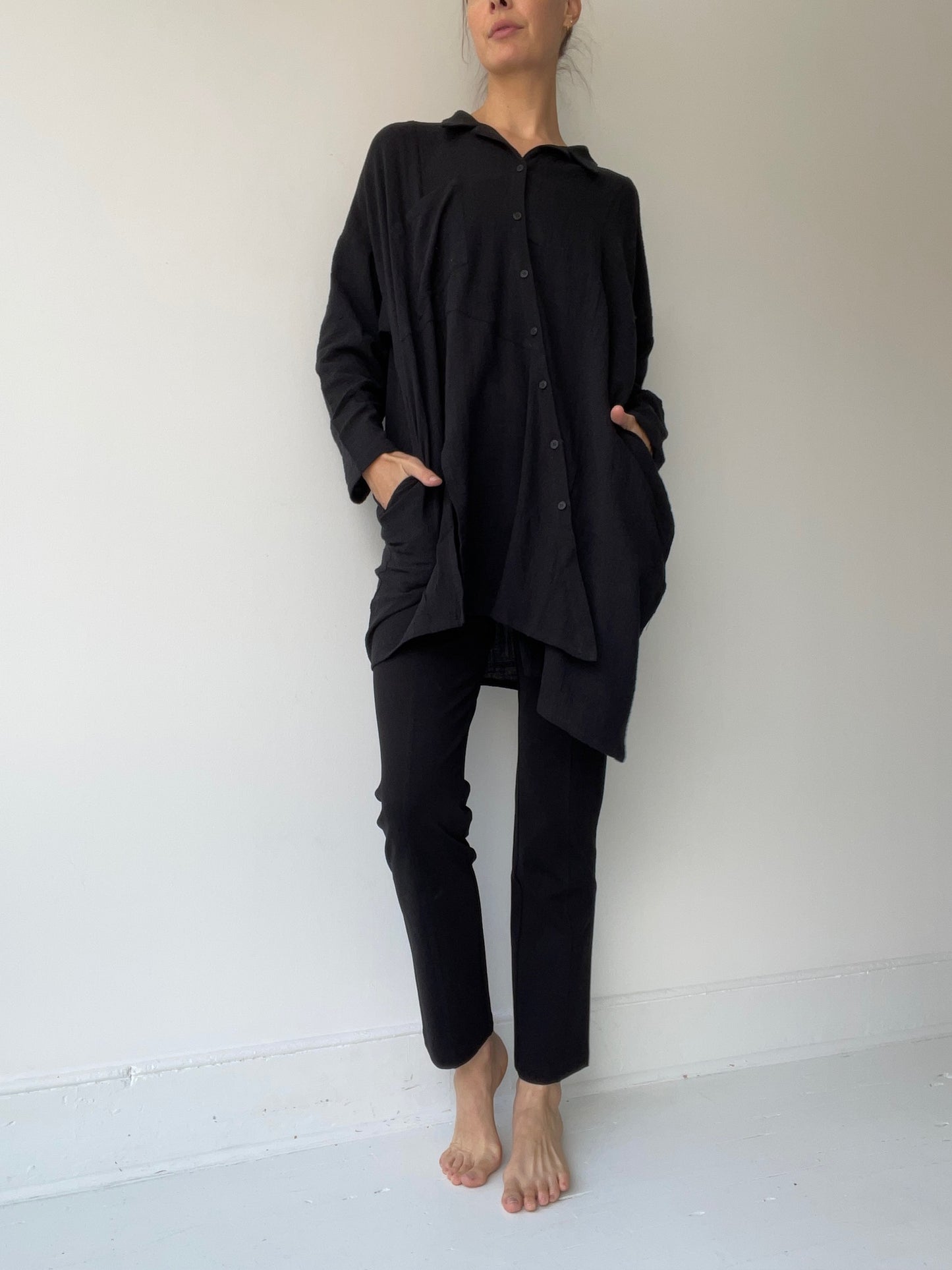 pal offner oversized muslin shirt