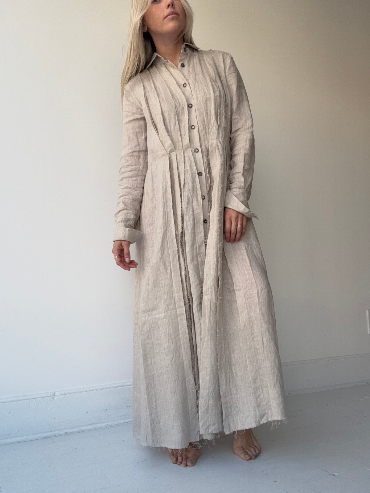 forme d’expression pleated dress