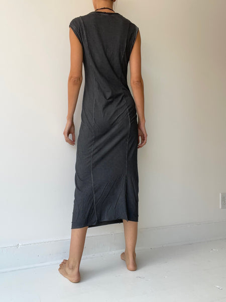 rundholz mainline long slate dress