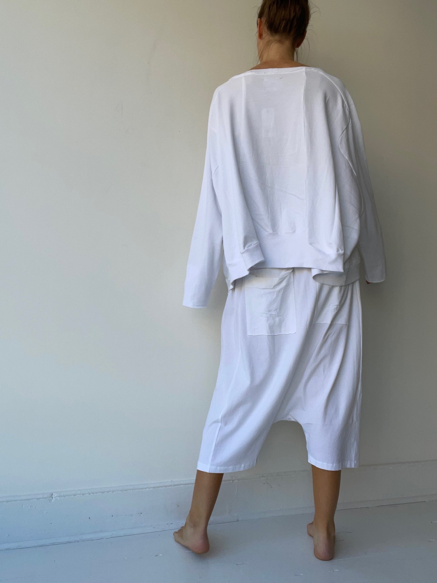 wide sweatshirt