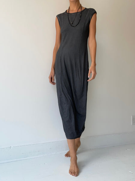 rundholz mainline long slate dress