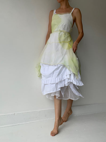 krista larson short pinwheel slip KEY LIME