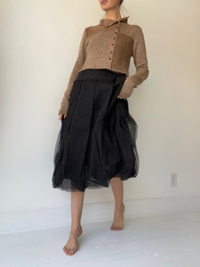 rundholz black label tulle skirt