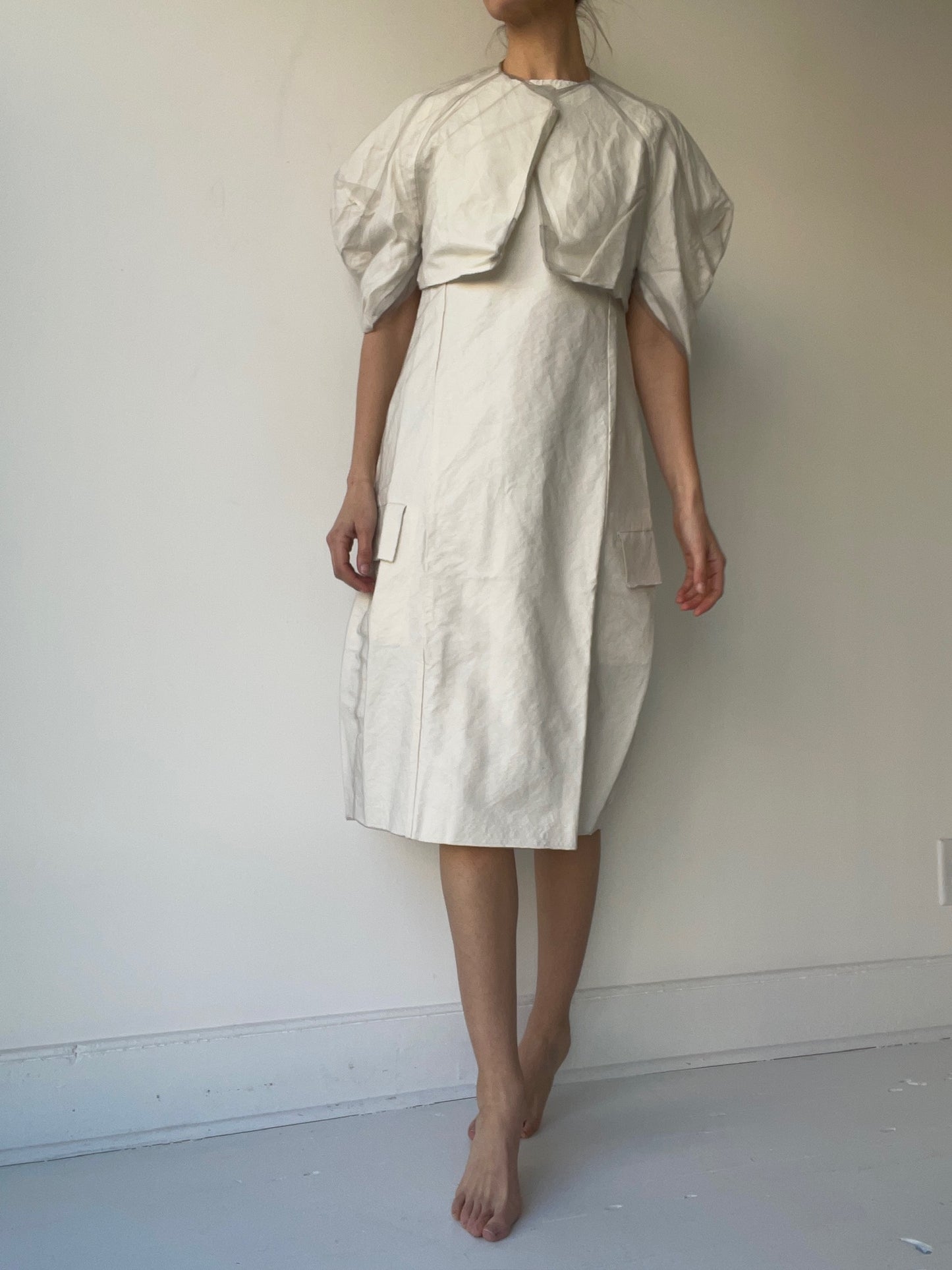 a rundholz mainline cropped shell jacket