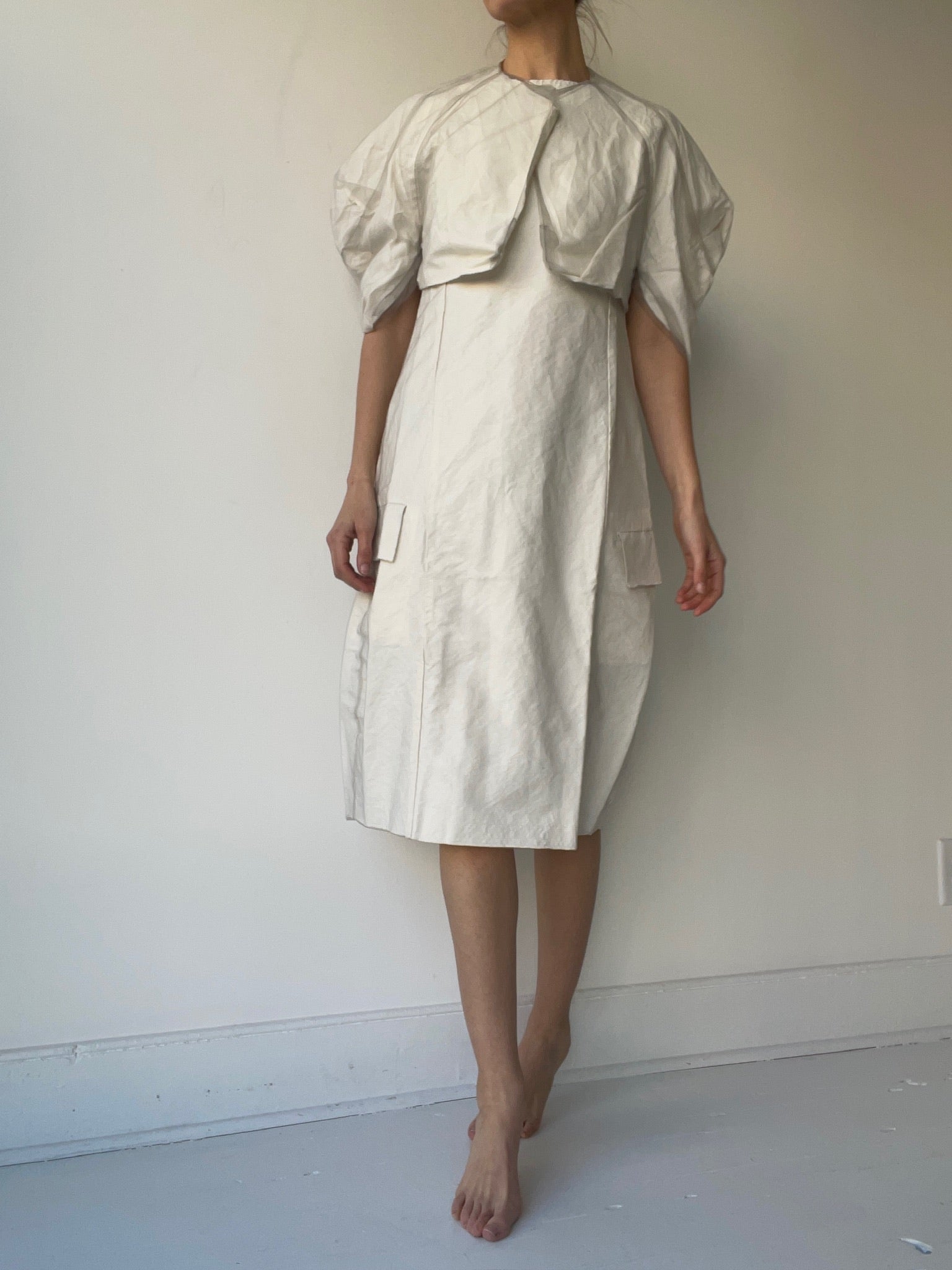 a rundholz mainline cropped shell jacket