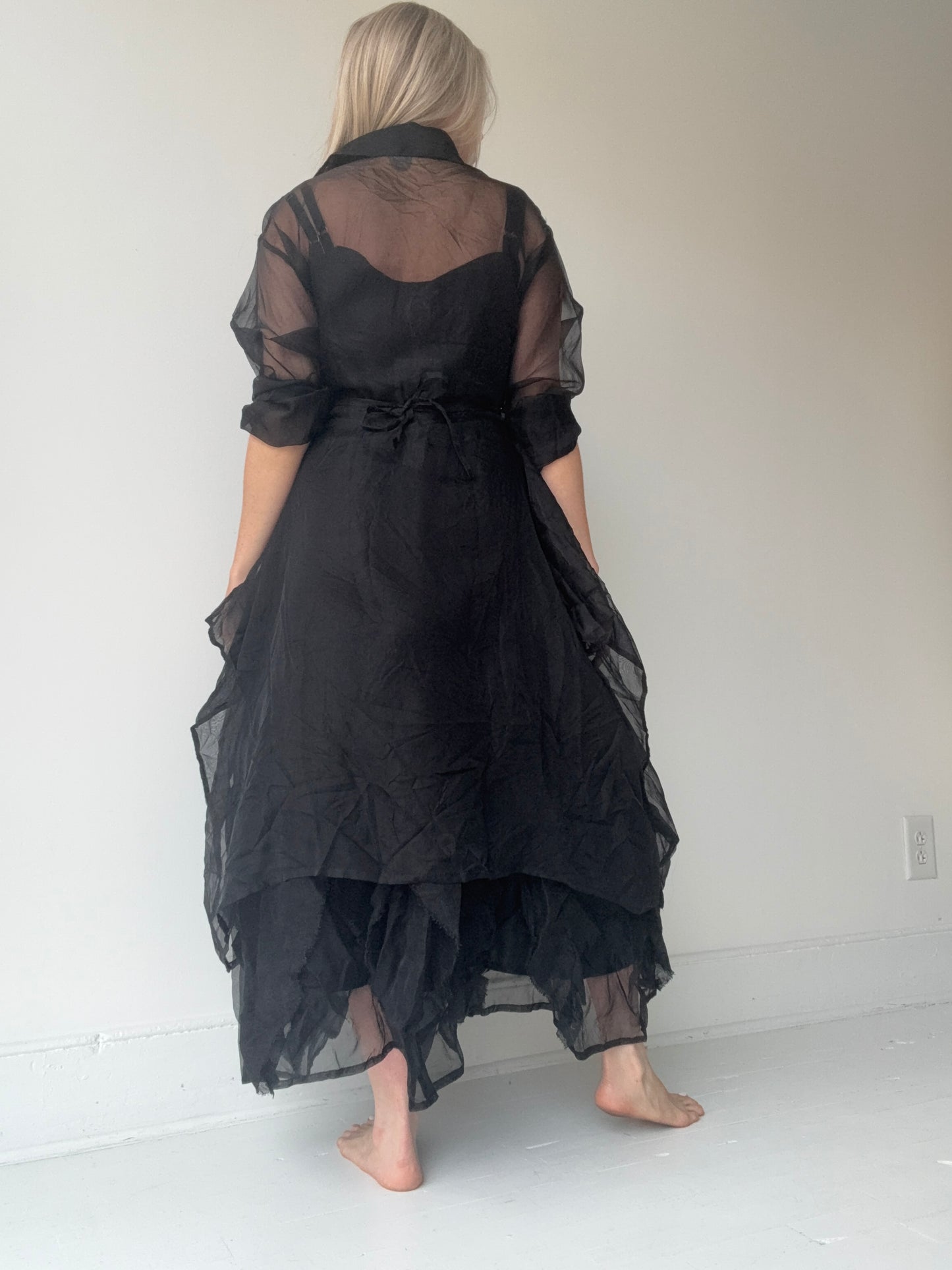 krista larson long vintage slip