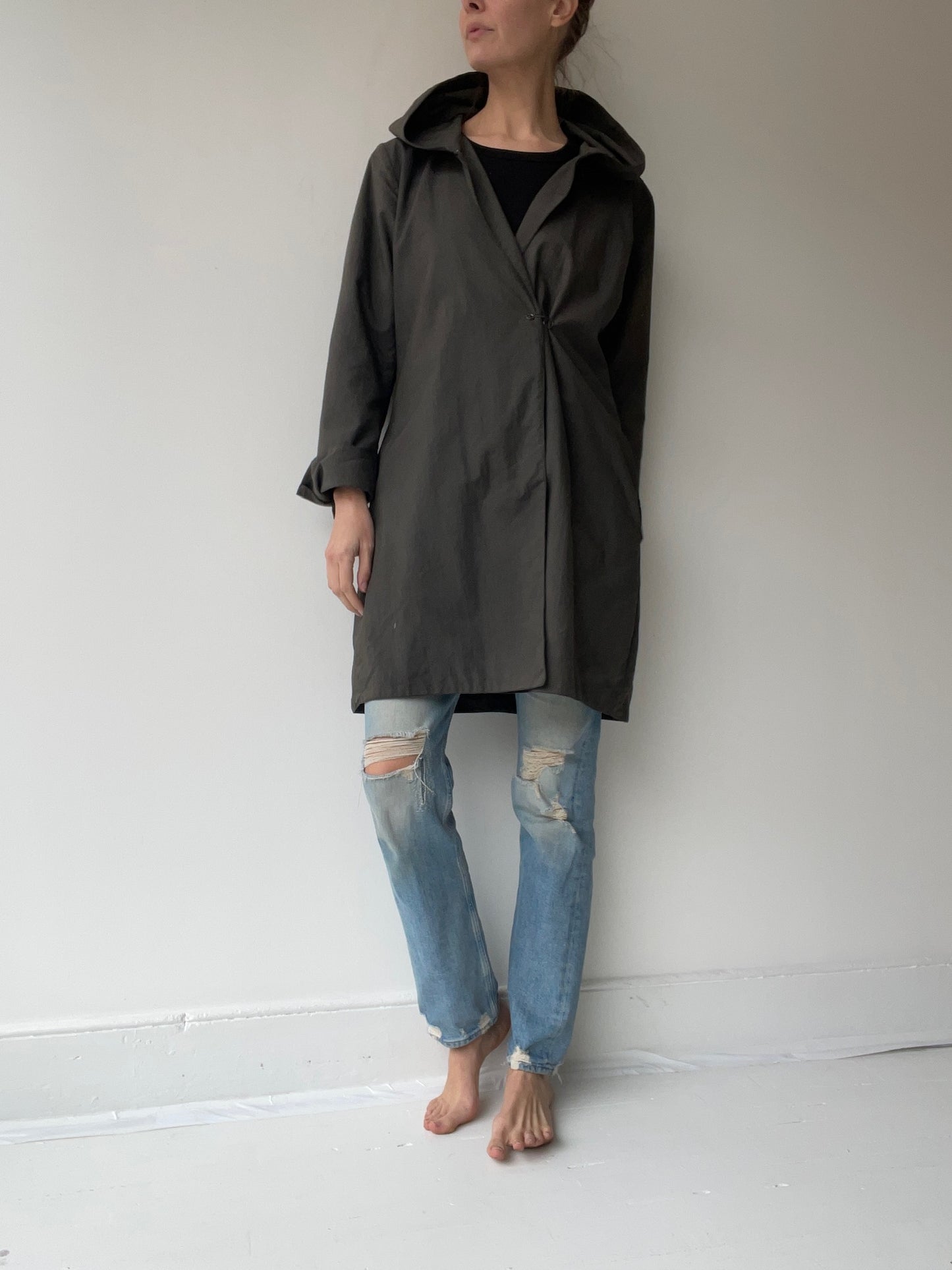preloved hooded jacket