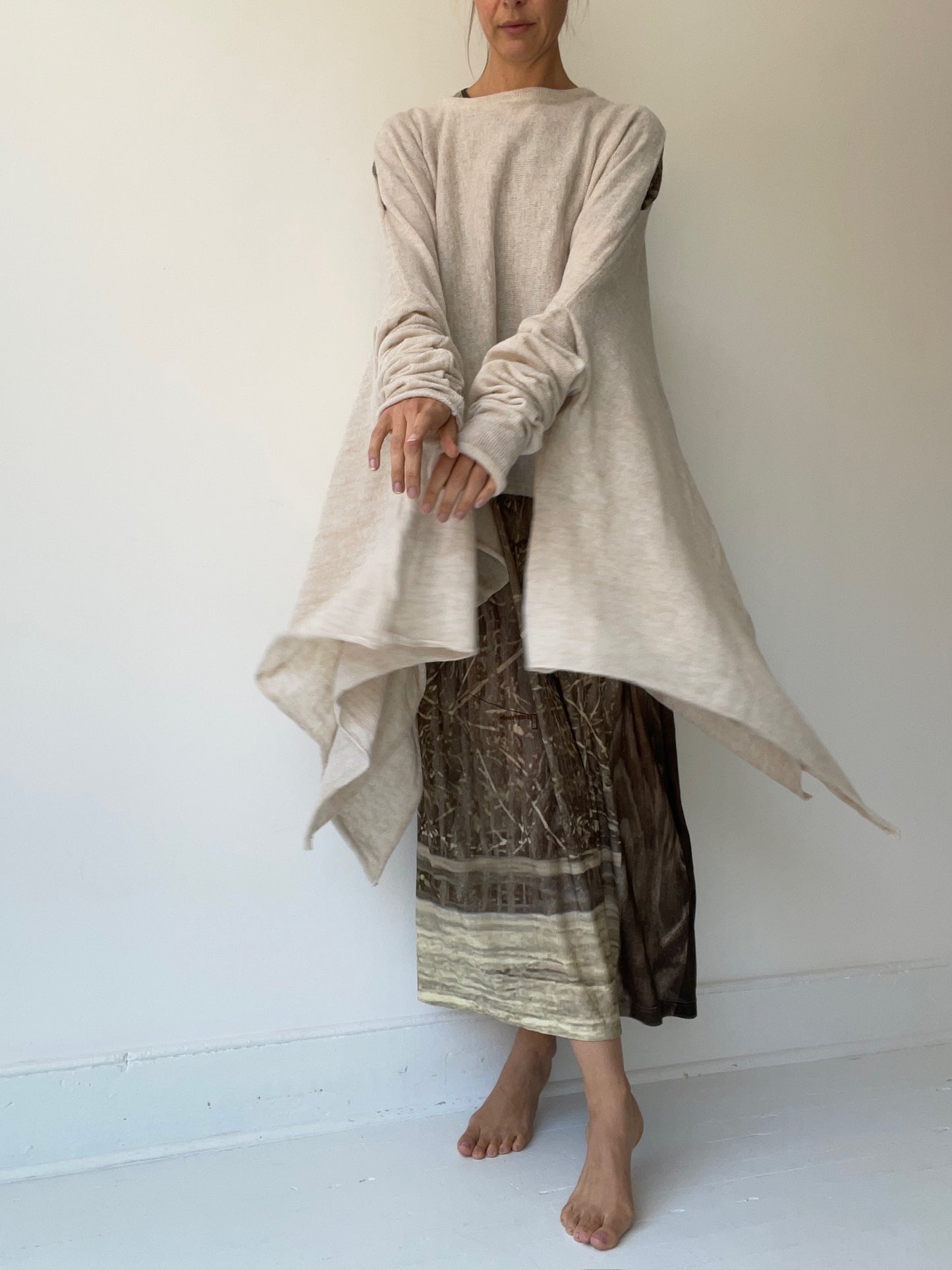 barbara bologna salotto sweater NATURAL