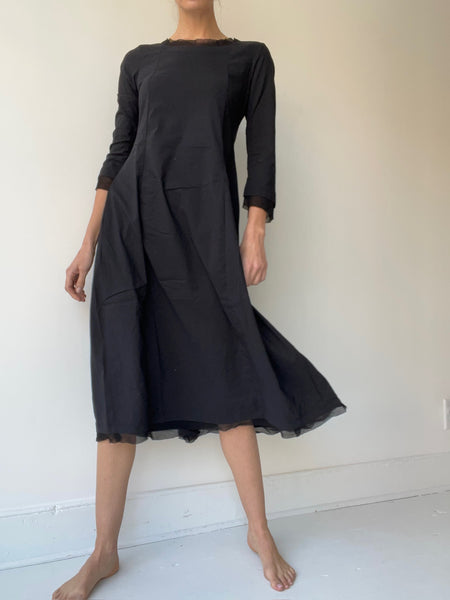 rundholz black label 3/4 stretch dress