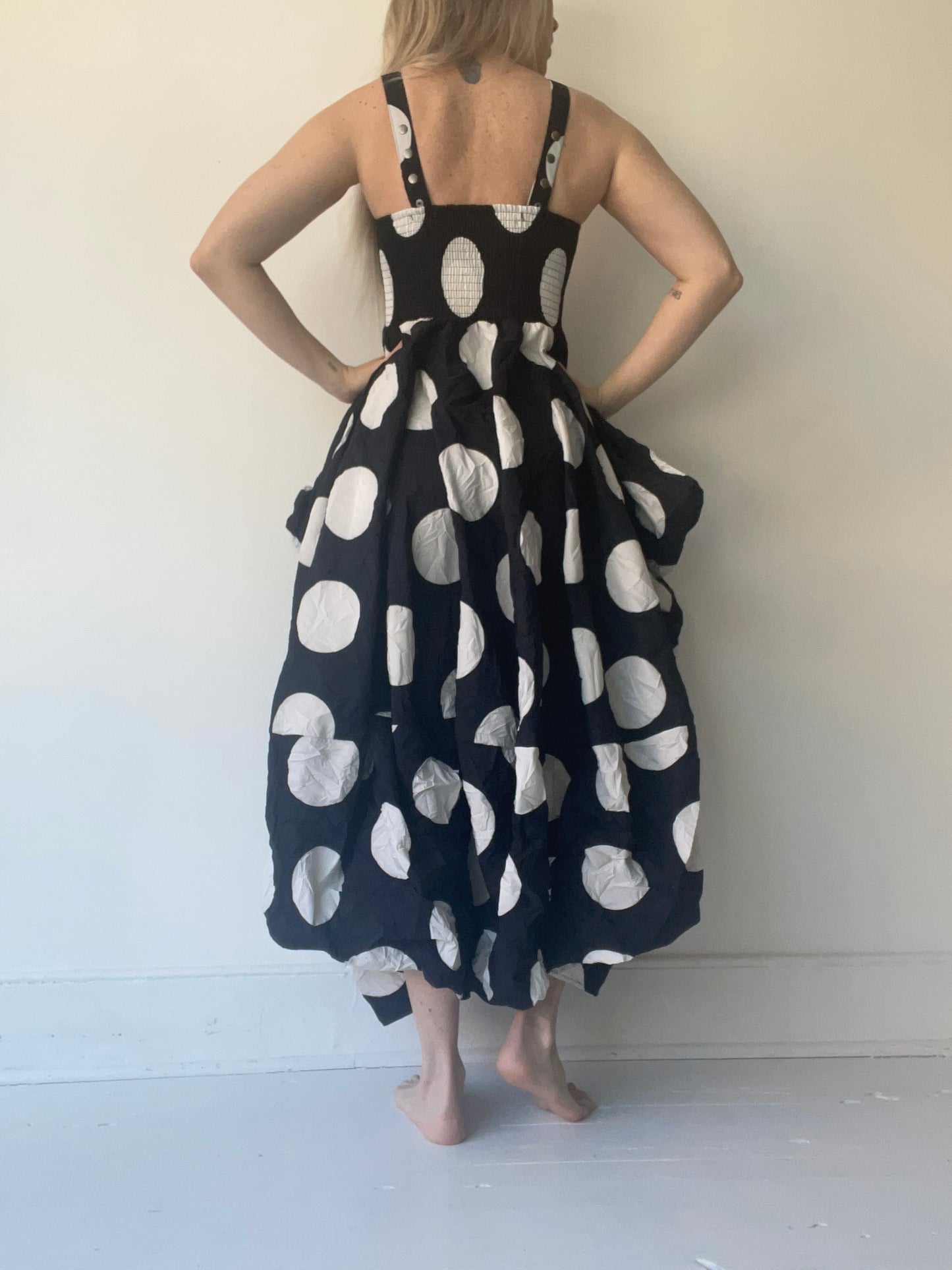 polka plü t dress luxe