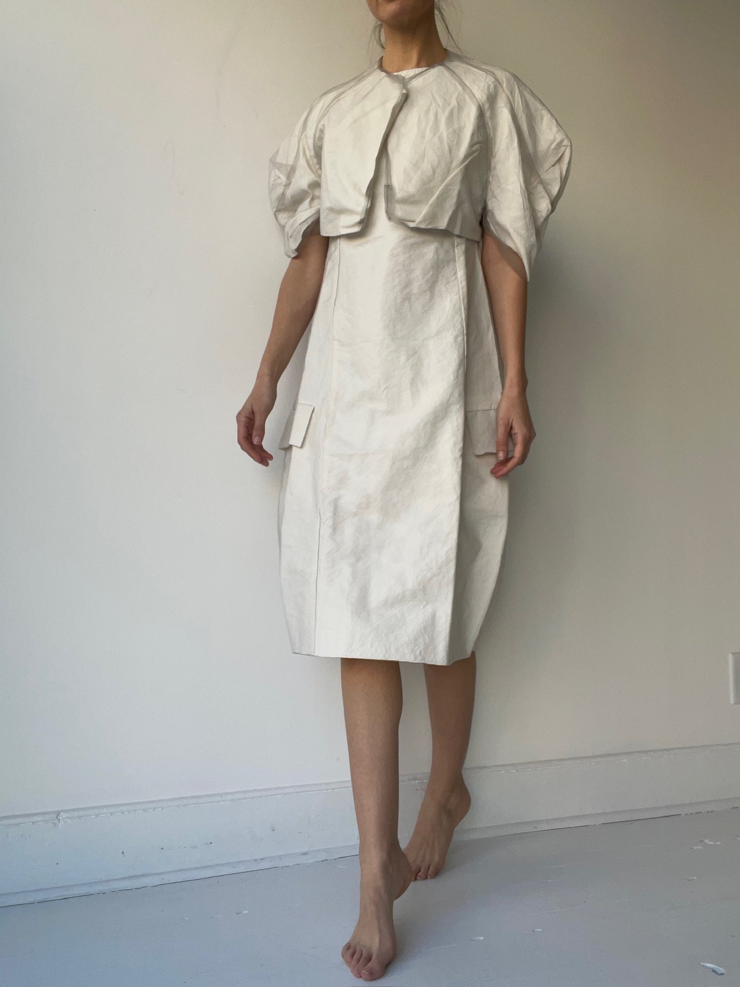 rundholz mainline cropped shell jacket