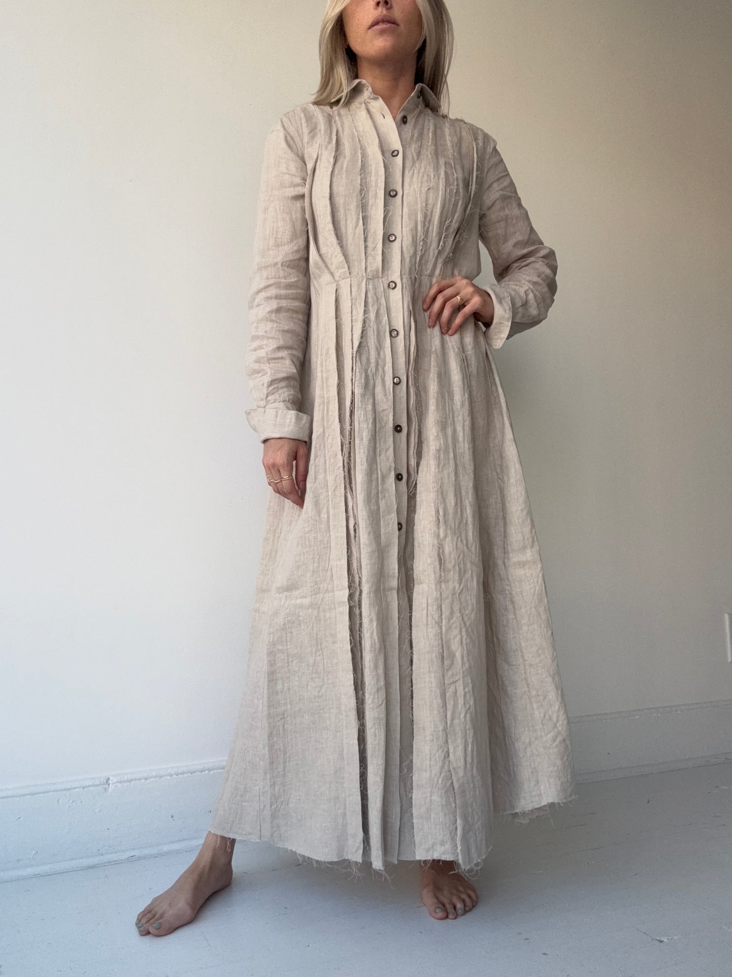 forme d’expression pleated dress
