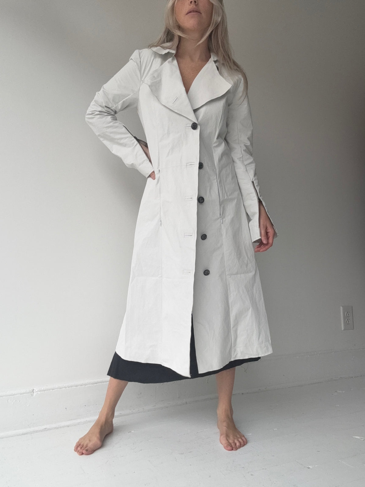 anika skarstrom trench coat