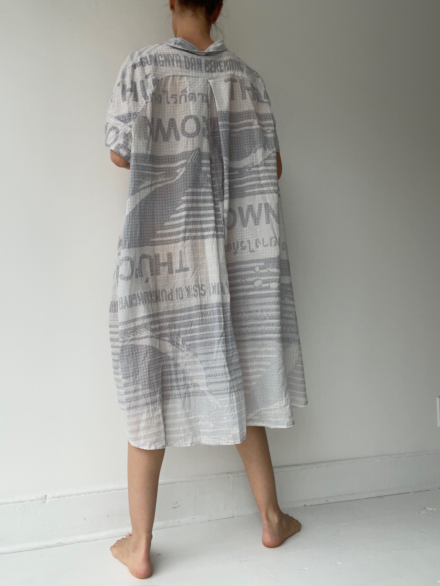 rundholz black crown shirtdress