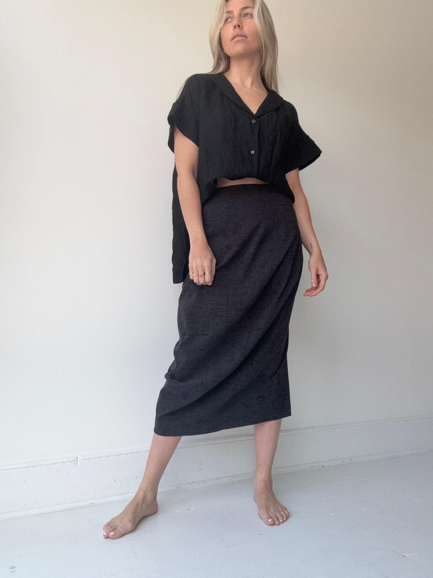 PRELOVED rundholz doodle skirt