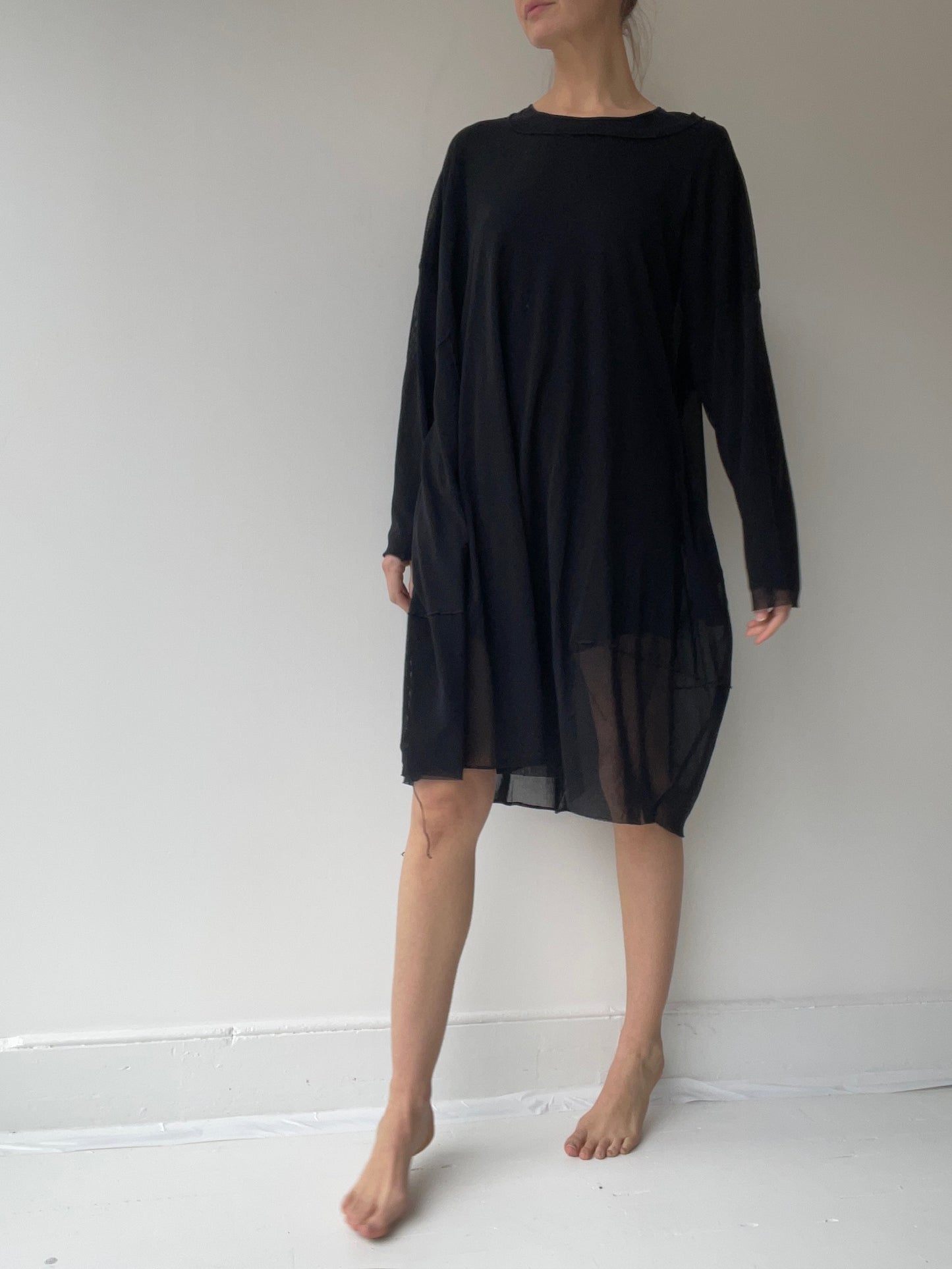 a preloved mesh tunic by rundholz black label 100