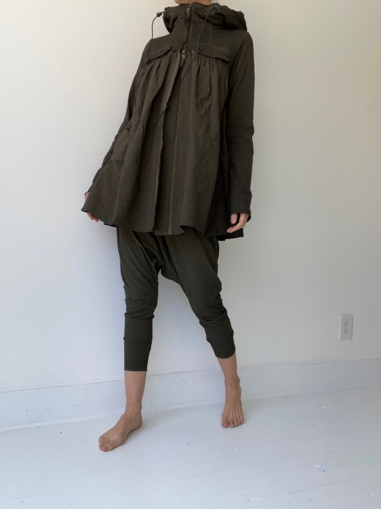 pleat jacket