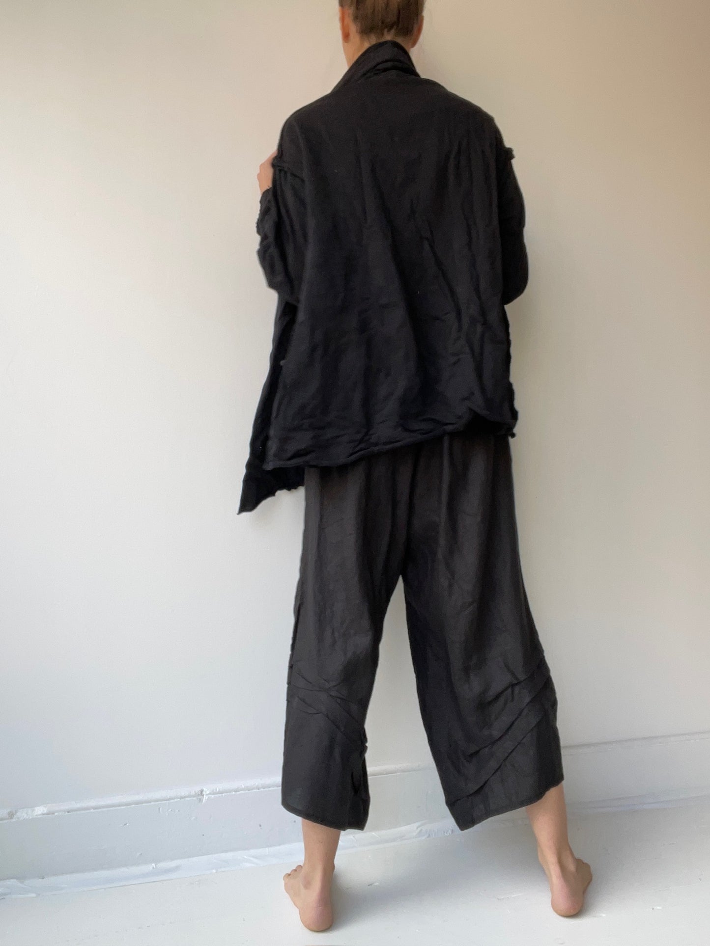 billowy cardigan