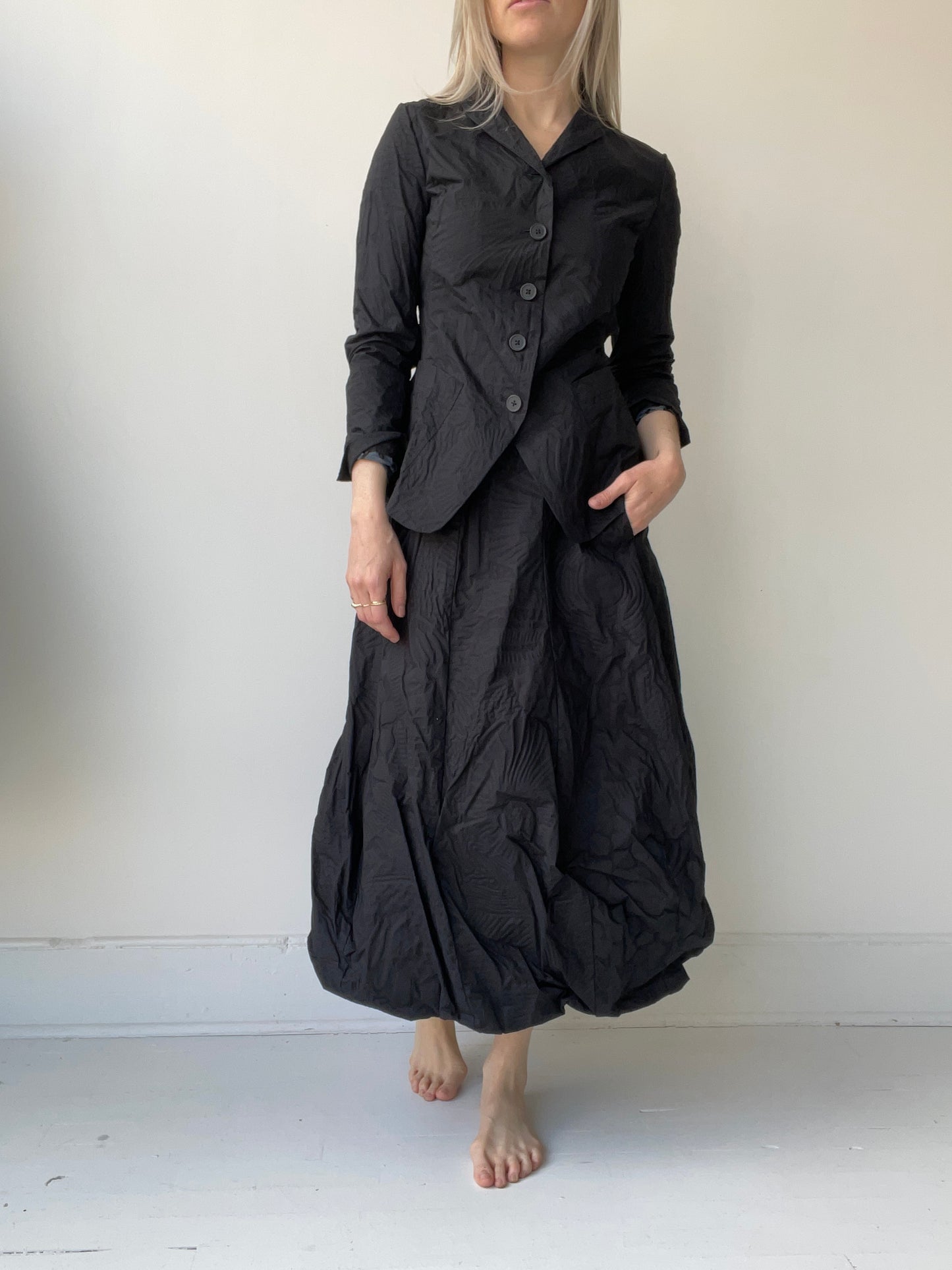 rundholz black label poplin skirt