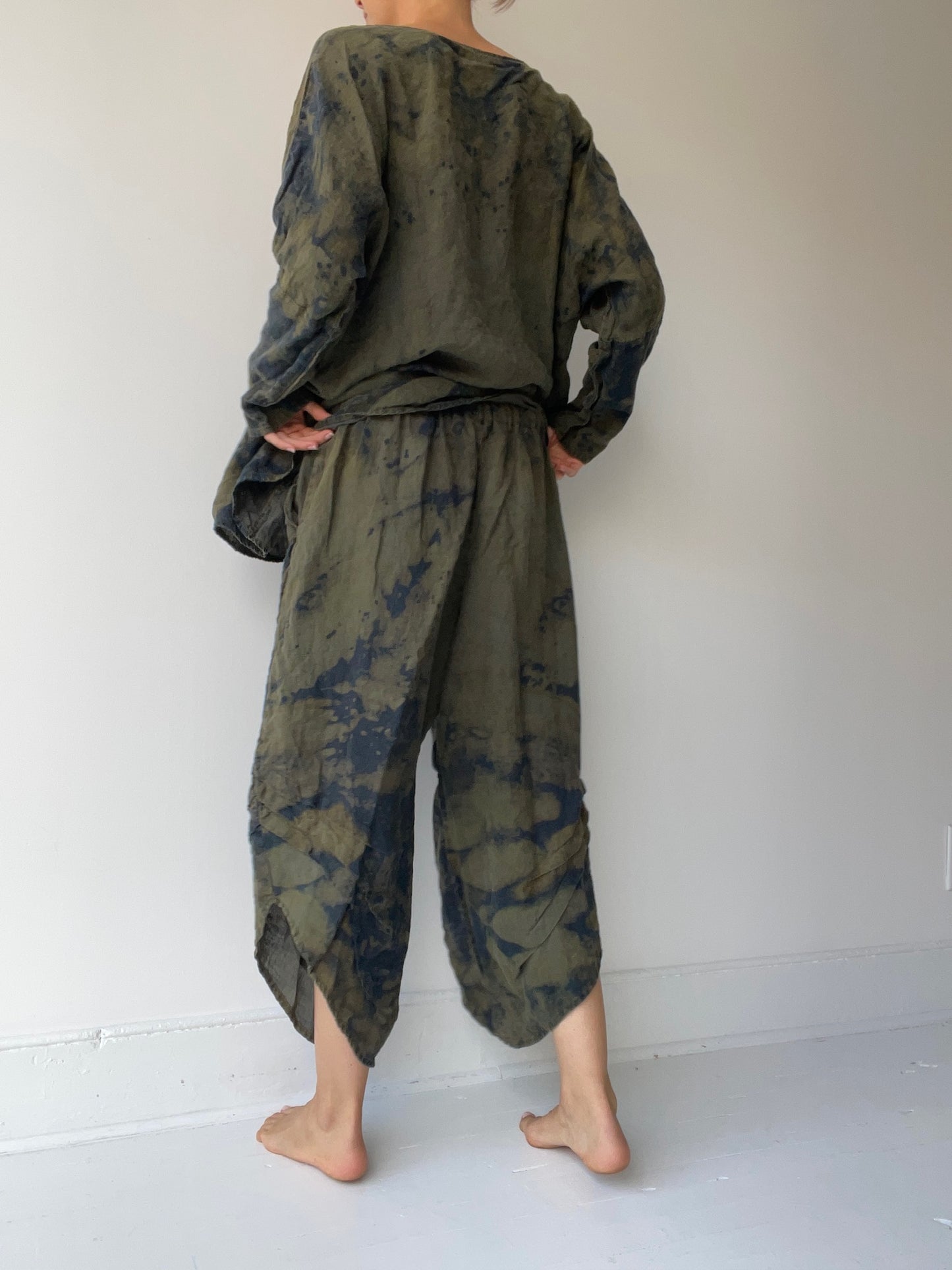 krista larson basic detail pants ECO