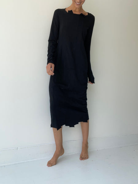 rundholz black label long tab dress