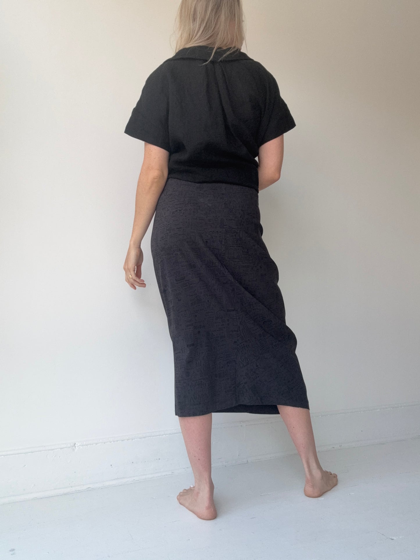 PRELOVED rundholz doodle skirt