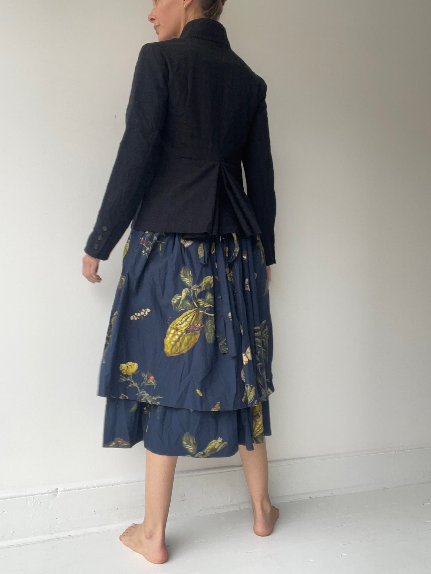 aleksandr manamïs double layer skirt