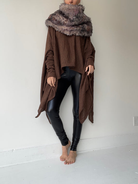 barbara bologna faux fur collar