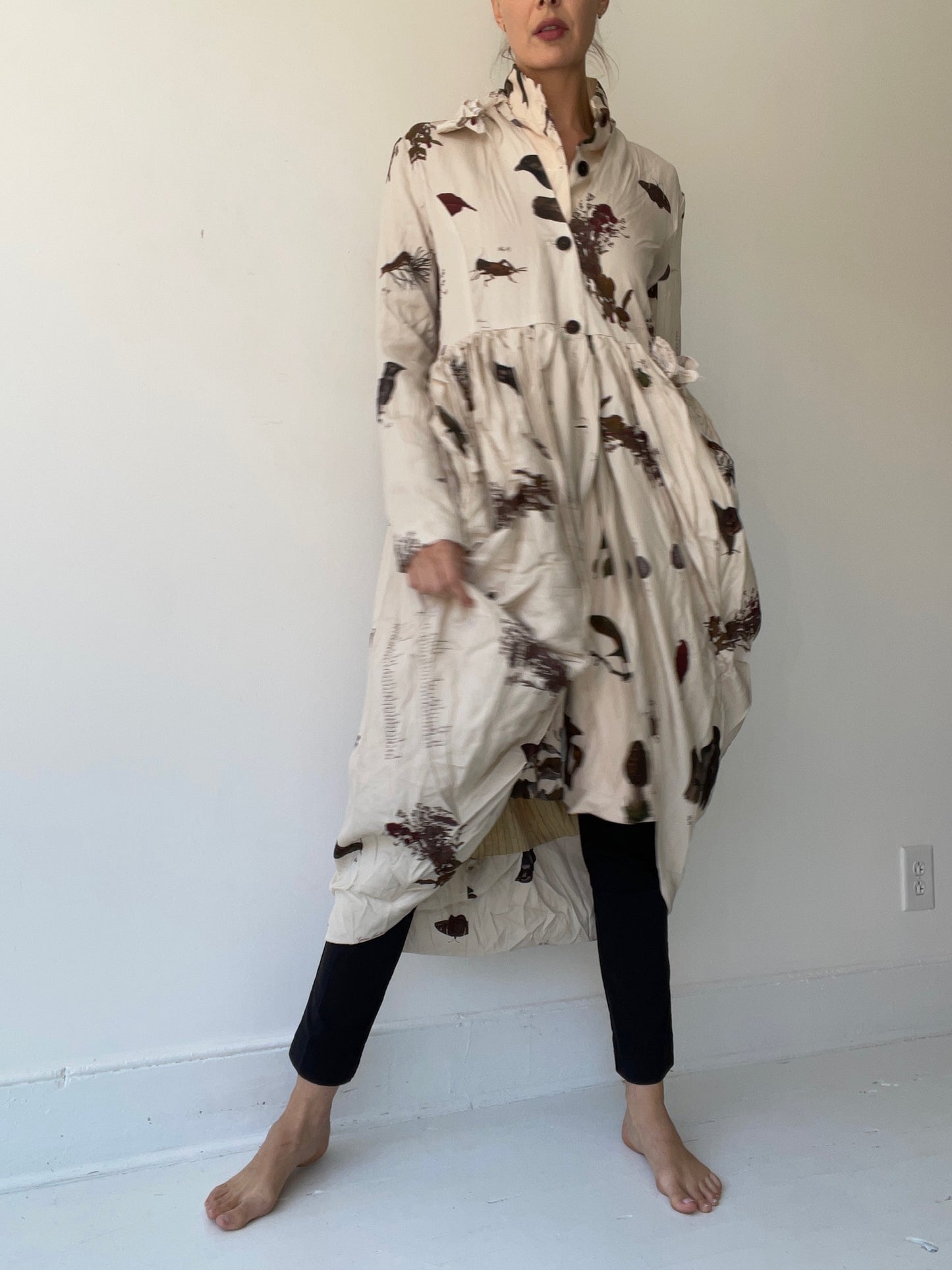 aleksandr manamïs treasury drape coat