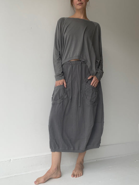 rundholz black label sweat skirt