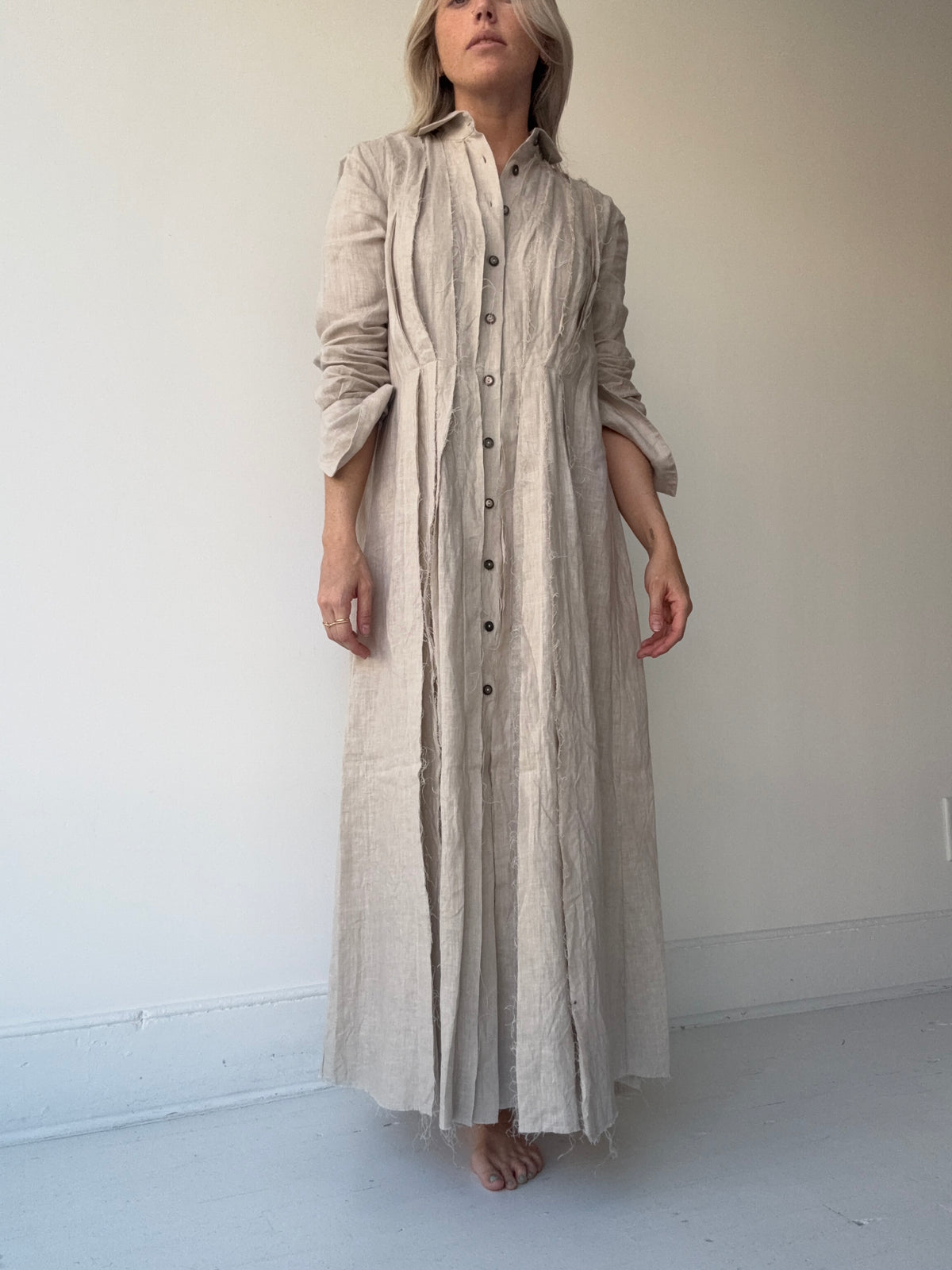 forme d’expression pleated dress