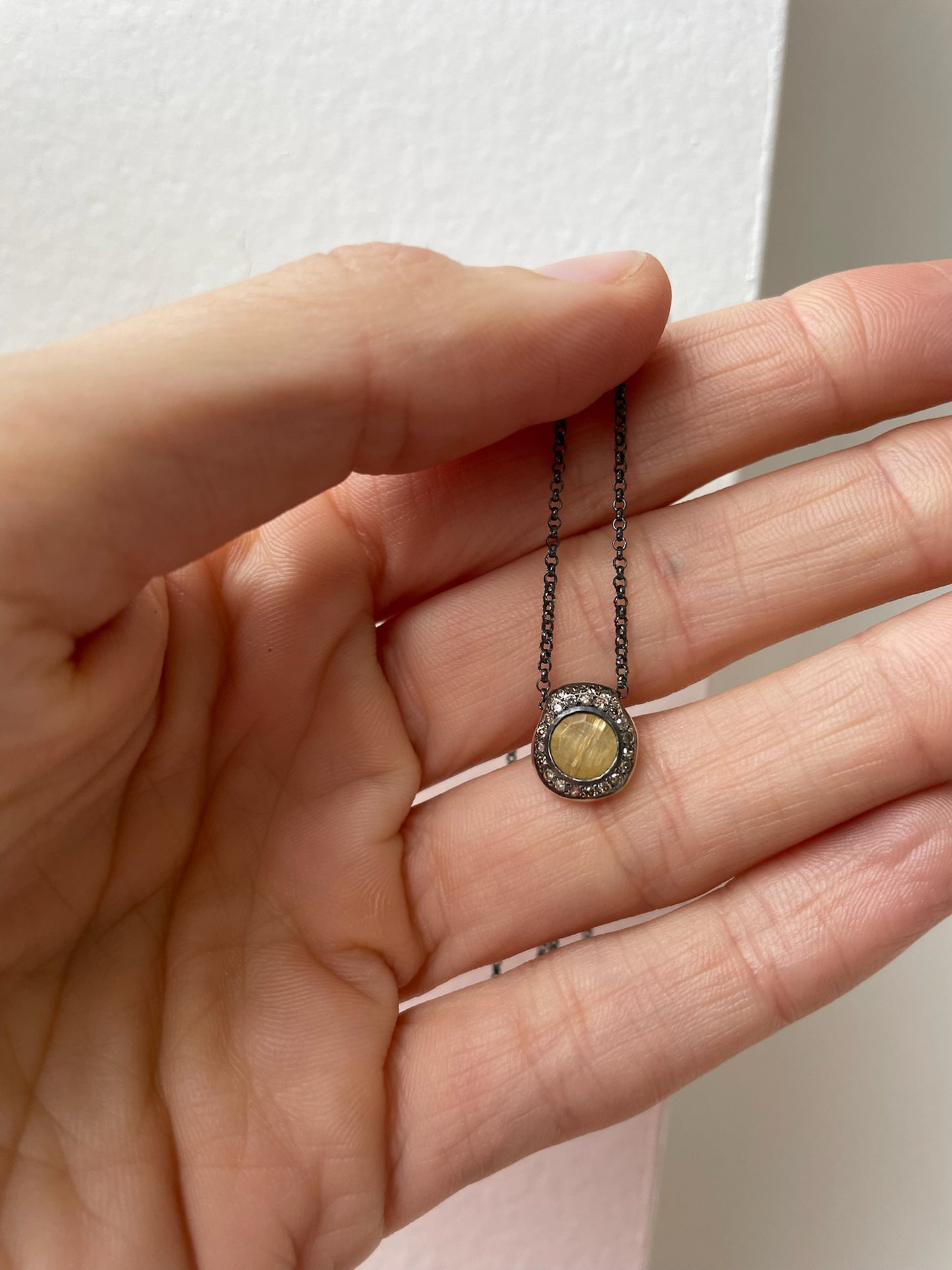 rosa maria gold ruti necklace