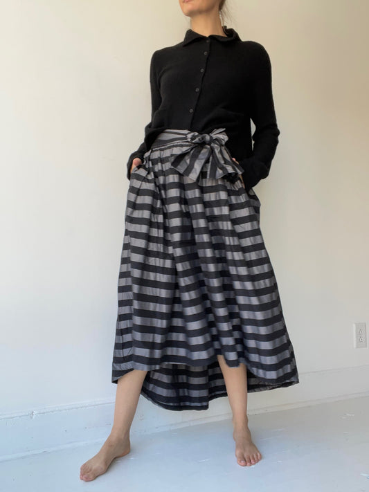 plü stripe t skirt