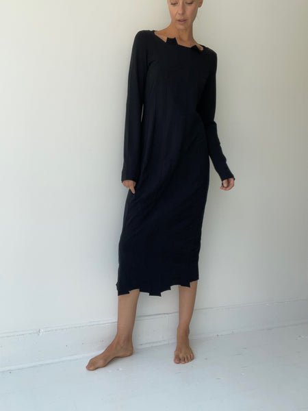 rundholz black label long tab dress