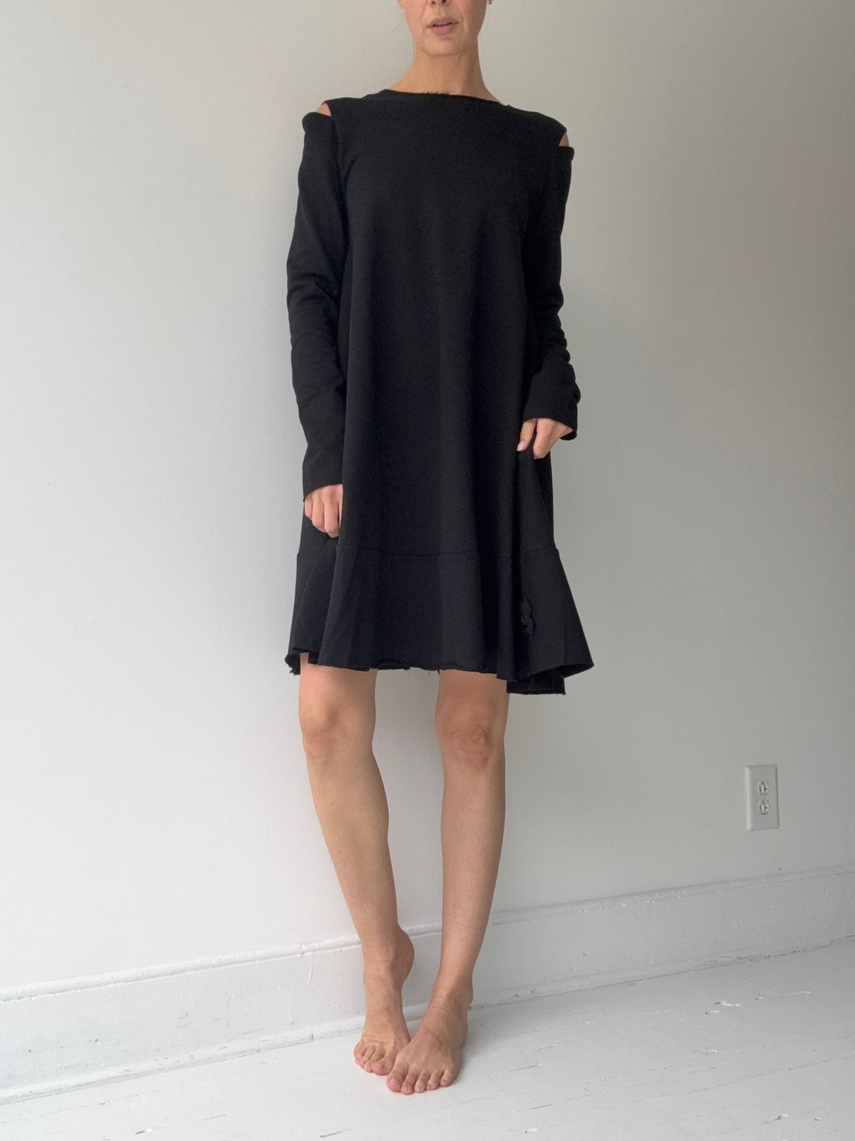 plü winter terry dress