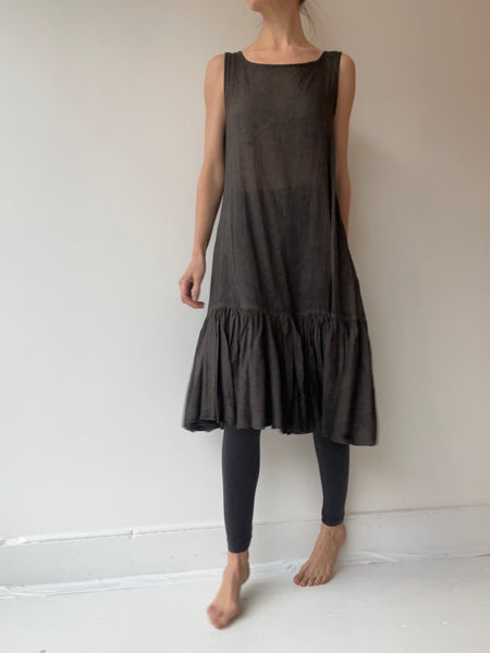 preloved ruffle hem dress