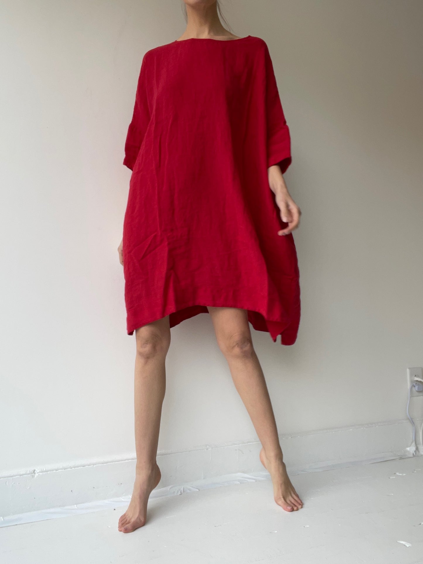 rundholz black label chili linen dress