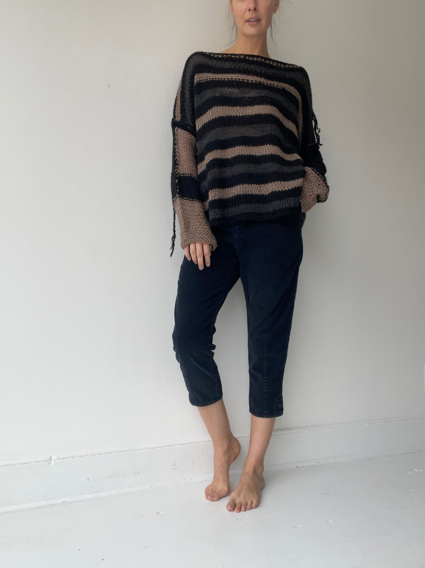 umit unal stripe sweater