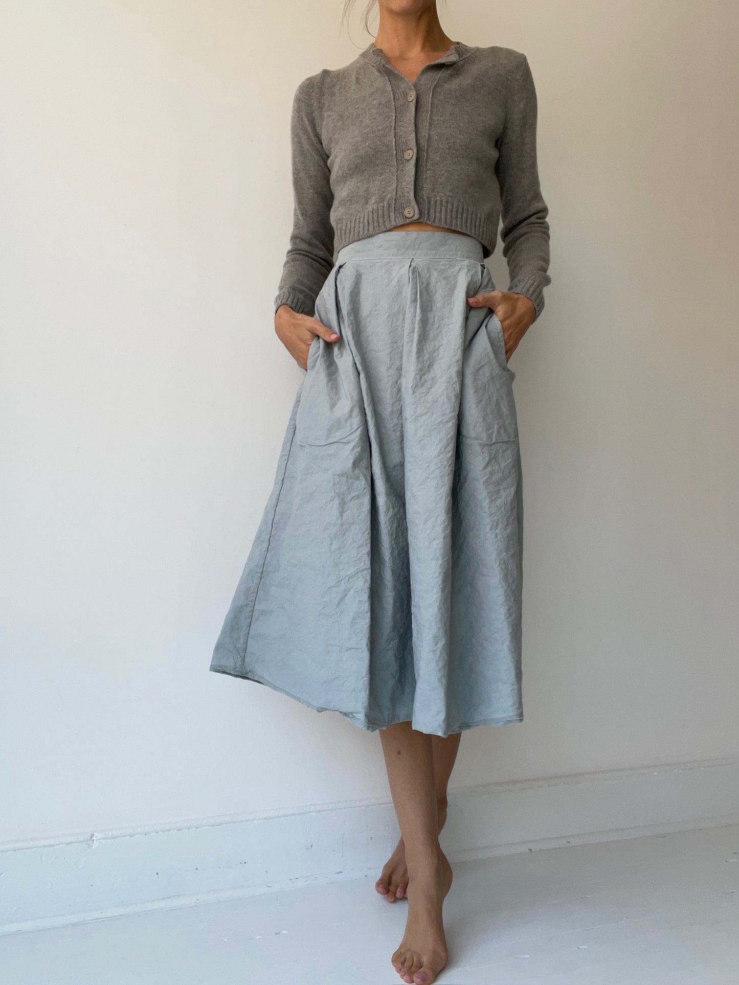 aequamente short cardigan